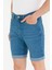 U.S. Polo Assn. Erkek Mavi Jean Şort 50264295-DN0022 5