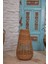 Dekoratif Desenli Agız Vazo Sepet Saksılık 16X62CM 2