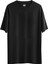 Regular Relax Kalıp Baskısız Düz Unisex %100 Pamuklu T-Shirt 1