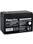 Ecolead 12V 7 Ah F1 Kuru Akü Pxec7-12 1