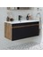 Lavabolu Atlantik- Antrasit Mat Mdf 100 cm Banyo Dolabı 5
