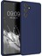 Matte Silicone Samsung Galaxy S24 Kılıf Lacivert 1
