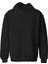 3 Iplik Şardonlu Kapüşonlu Kanguru Cepli Baskısız Hoodie Sweatshirt 1