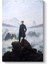 Caspar David Friedrich - Bulutların Üzerinde Yolculuk Kanvas Tablo 1