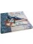 Claude Monet - Boat Lying At Low Tide Kanvas Tablo 3