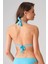 Yeni Sezon Uzun Üçgen Bikini Takım Mavi 227282 4