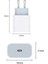 Yeni Nesil Type-C Girişli Iphone 7 8 x 11 12 Uyumlu 20W Hızlı Şarj Adaptörü 3