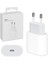 Yeni Nesil Type-C Girişli Iphone 7 8 x 11 12 Uyumlu 20W Hızlı Şarj Adaptörü 4