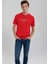 M067115-70471 Kırmızı Erkek Regular Istanbul Baskılı T-Shirt 2