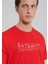 M067115-70471 Kırmızı Erkek Regular Istanbul Baskılı T-Shirt 3