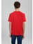 M067115-70471 Kırmızı Erkek Regular Istanbul Baskılı T-Shirt 4