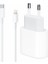 Miyuu Apple iPhone x Uyumlu 20W Usb-C Güç Adaptörü + 1m Usb-C Lightning Şarj Kablosu Seti 1