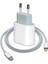 Macbook Ipad Iphonex / 12 - Mini Uyumlu 20W Adaptör Kablo Usb-C Pd Hızlı Şarj Aleti 1