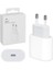 Iphone Tüm Seriler Uyumlu Hızlı Şarl Aleti 20W Usb-C Kablo Adaptör Set 5 6 7 8 x 11 12 13 14 Pro Max Sesatech 2