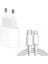 Iphone Tüm Seriler Uyumlu Hızlı Şarl Aleti 20W Usb-C Kablo Adaptör Set 5 6 7 8 x 11 12 13 14 Pro Max Sesatech 5