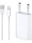 Iphone Uyumlu Şarj USB Data Kablosu ve Adaptör Seti 6 6s 6 Plus 7 7 Plus 8 8 Plus x Xs Max 1