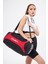 Orijinal Unisex 3 Bölmeli Önü Fermuarlı Uzun Askılı Geniş Hacimli Seyahat Fitness Spor Çantası 041 4