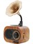 B5 Nostarjik Mini Radyo Gromofon Bluootht Radyo USB Sd Speaker 1