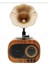 B5 Nostarjik Mini Radyo Gromofon Bluootht Radyo USB Sd Speaker 2