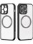 iPhone 12 Pro Max Aimo Series Mag Safe Premium Buzlu Sert Pc-Tpu Kılıf 2