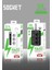 3 LÜ Akıllı Priz Akım Korumalı,5 USB ve 1 Type-C Pd 20W Bağlantılı 2 Metre Kablolu Beyaz 2