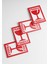 250 Adet Dikkat Kırılır Etiketi Kargo Için Fragile Kırıacak Etiketi 8x5 cm 2
