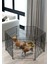 Katlanır Metal Köpek Oyun Alanı , Evcil Hayvan Oyun Alanı , Köpek Çiti , Tavşan Çiti 60X54 cm 3