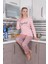 Kadın Penye Uzun Kol Pijama Takım 4190 3