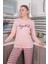 Kadın Penye Uzun Kol Pijama Takım 4190 4