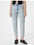 Mom Fit Kot Pantolon Hafif Dar Paça Mom Jean 3