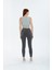 Açık Gri Dar Paça Skinny Power Kot Pantalon 5