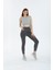 Açık Gri Dar Paça Skinny Power Kot Pantalon 3