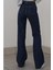 Camelia Gold Ikon 90'S Koyu Lacivert Palazzo Jean Pantolon 4