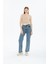 Kar Mavi Swide Leg Jeans Palazzo Pantolon 1
