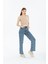 Kar Mavi Swide Leg Jeans Palazzo Pantolon 3