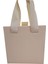 Krem 6 Adet Çekmeceli ve Çantalı Karton Kolye&mini Set Kutusu (12X12 cm ) 1