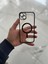 Apple iPhone 14 Plus Magsafe Lazer Silikon Renkli Şeritli Telefon Kılıfı Kamera Lensi Açık 1