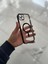 Apple iPhone 14 Plus Magsafe Lazer Silikon Renkli Şeritli Telefon Kılıfı Kamera Lensi Açık 2