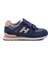 Peru 102 19250-F Koyu Indigo-Pudra Çocuk Sneaker 1