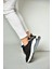 S973413104 Siyah Kumaş Spor Ayakkabı Sneakers 2