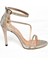 S997004114 Bronz Sim Ince Topuklu Abiye Ayakkabı 4