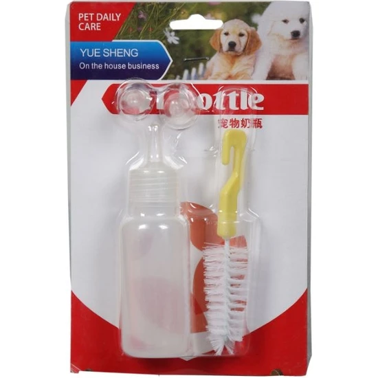 Pet Bi Tık Pet Bottle Kedi Köpek Biberon Seti