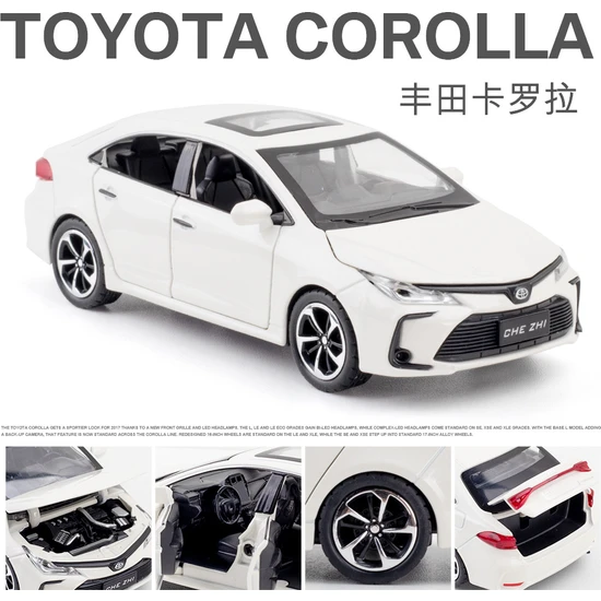 Tcherchi Toyota Corolla Model Oyuncak Araba 001 (Yurt Dışından)