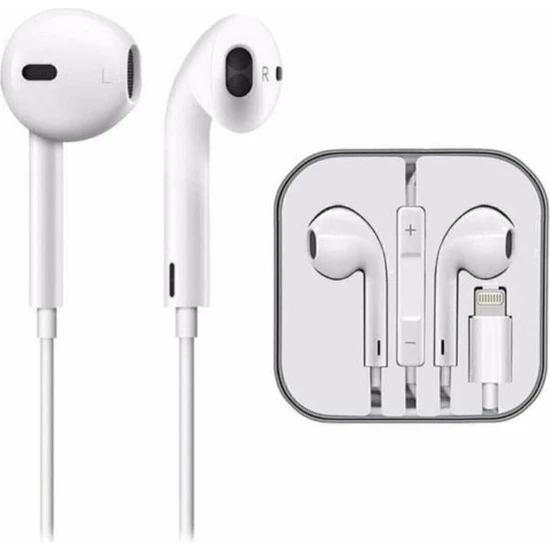 Sesatech Apple iPhone Kulaklık Yüksek Ses Kalitesi Şarj Girişli 7 Plus-8 PLUS-X-XS-XR-11-11PRO Max-12-13 Pro Uyumlu