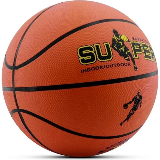 BK Commerce Basketbol Topu Orijinal Iç Dış Mekan Pompa Hediyeli 7 Numara Turuncu