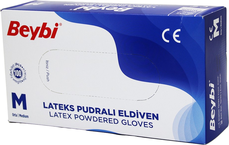 Dorasan Beybi M Pudralı Muayene Eldiveni 100LÜ