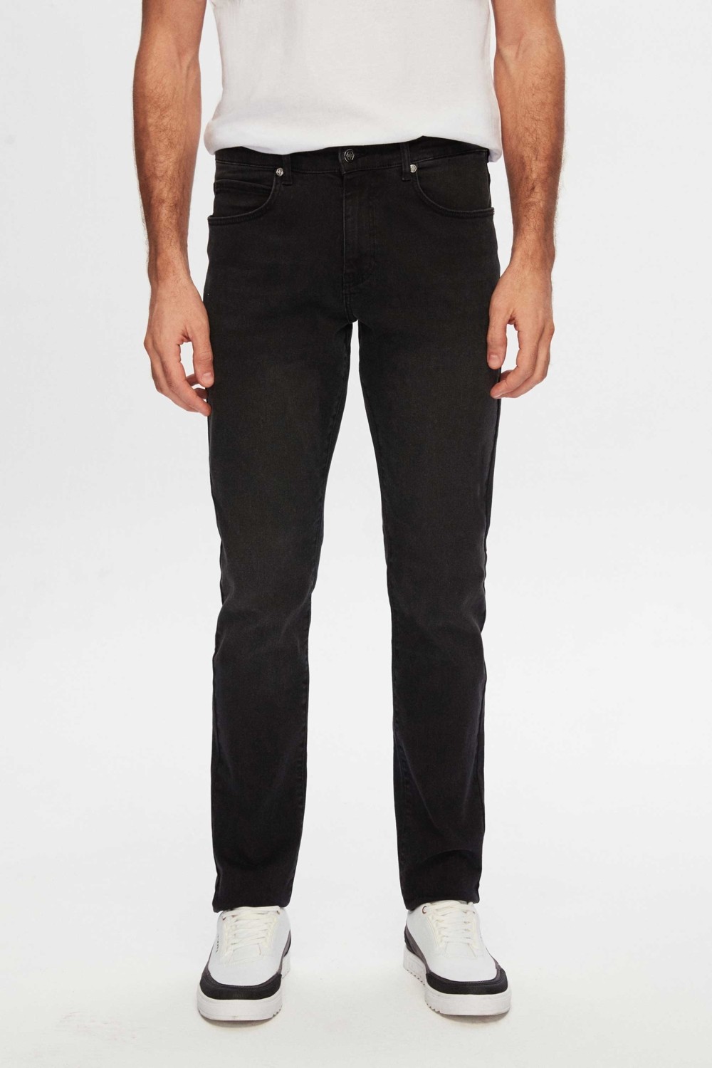 D'S Damat Slim Fit Antrasit Düz Jean Kot Beş Cepli Likralı Yıkamalı Denim Pantolon 6HCJ3ORT00102 görsel 5