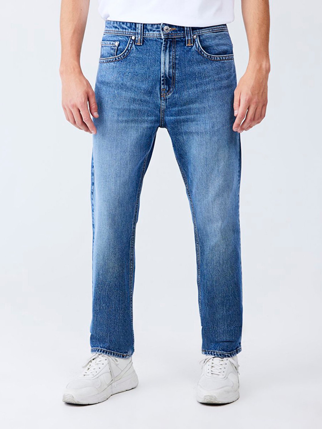 LTB Erkek Hollywood Y Düz Paça Orta Bel Jean Pantolon görsel 2