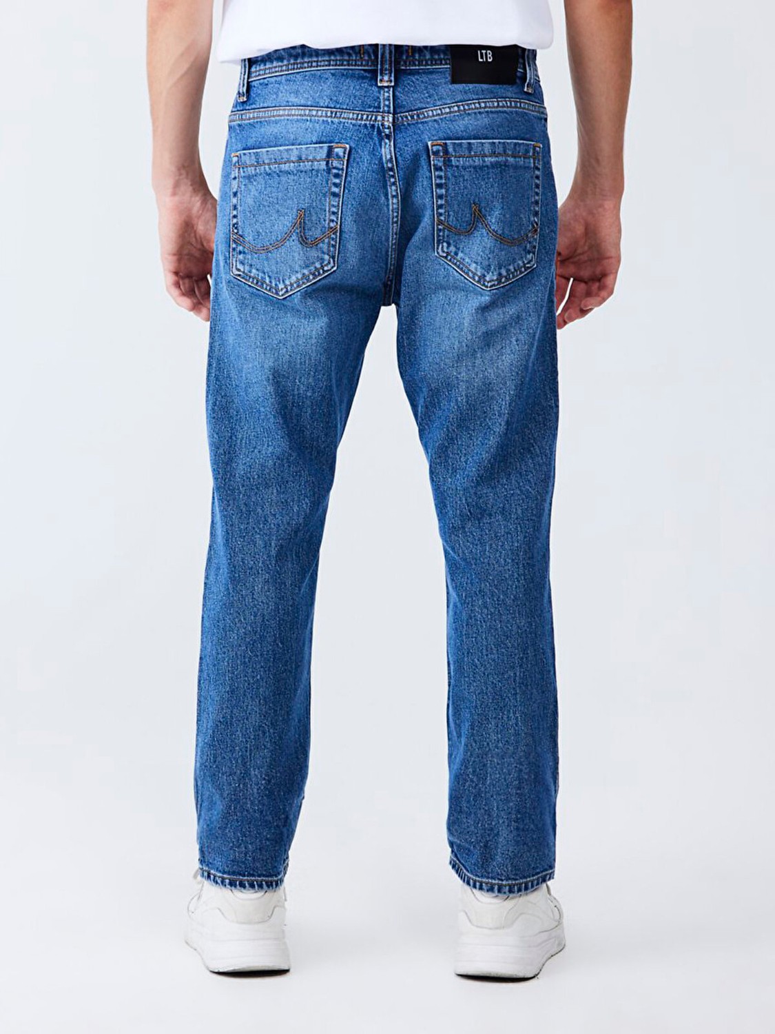LTB Erkek Hollywood Y Düz Paça Orta Bel Jean Pantolon görsel 3