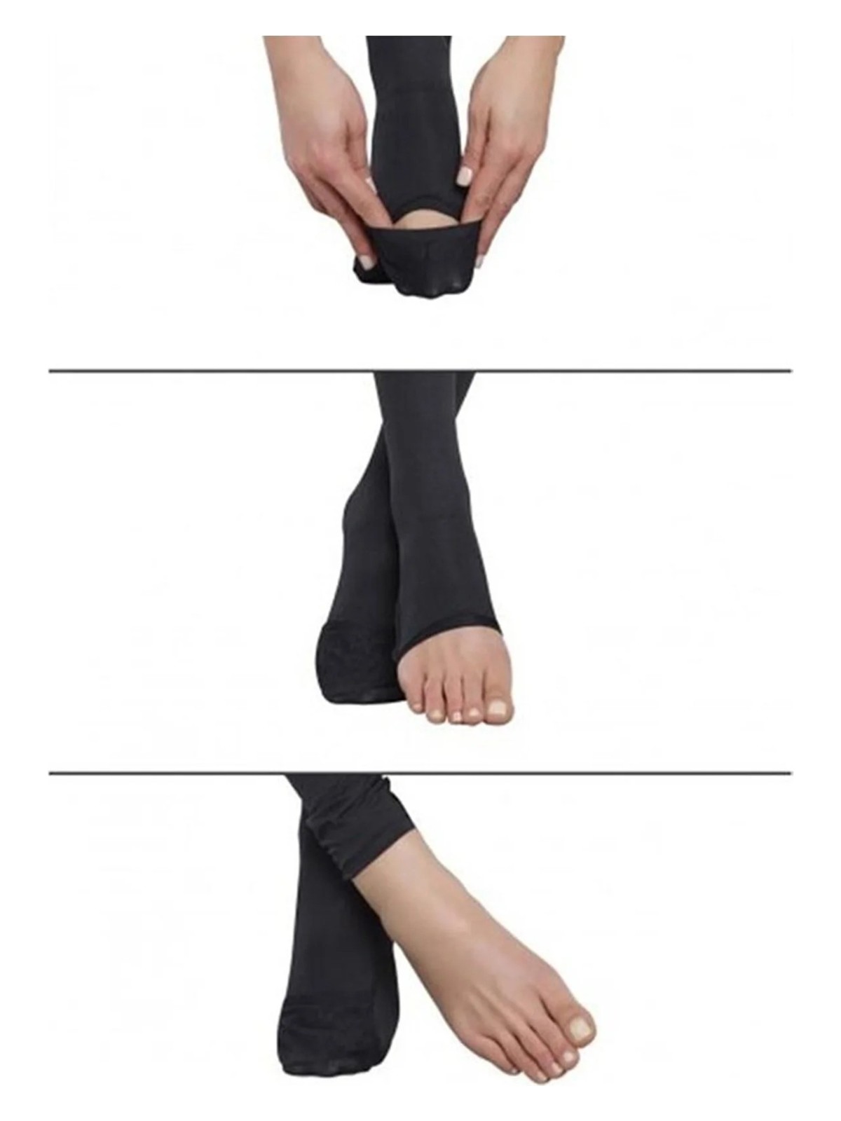 Penti Yok Gibi 5 Den Açık Ten Rengi Külotlu Çorap - Görsel 6